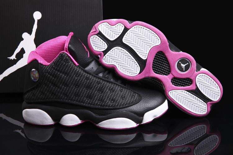 Air Jordan 13 Women Shoes A Black/Red/White Online